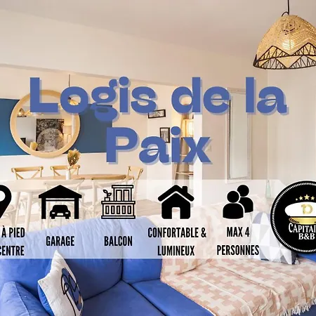 Apartment Le Logis De La Paix - Garage - Balcon *